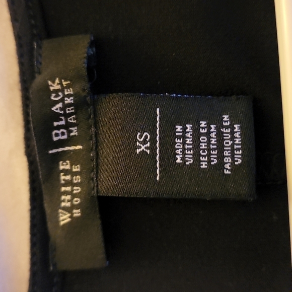 Y2K Asymmetric Heather Gray & Black Plunge V Neck Sleeveless Blouse Tank Top  XS - Picture 5 of 5